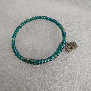 Alex and Ani Aqua Blue Summer Fun Bracelet Bangle 175